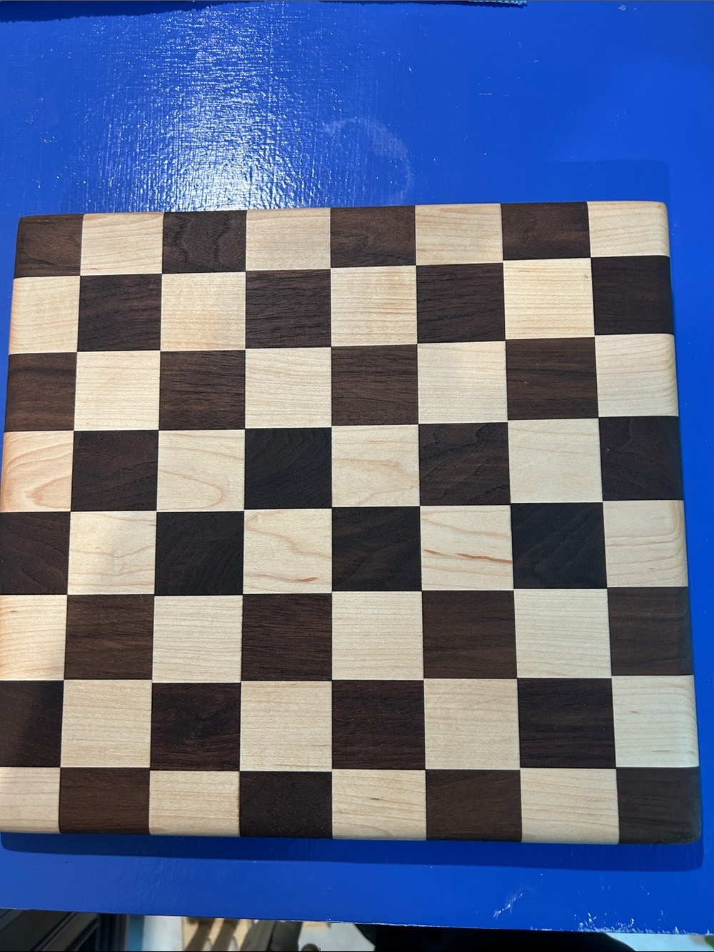NWOT Handcrafted Maple and Walnut Cutting Board - Edge Grain